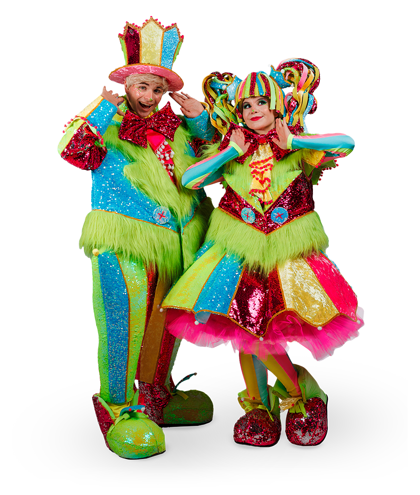 Неоновые клоуны