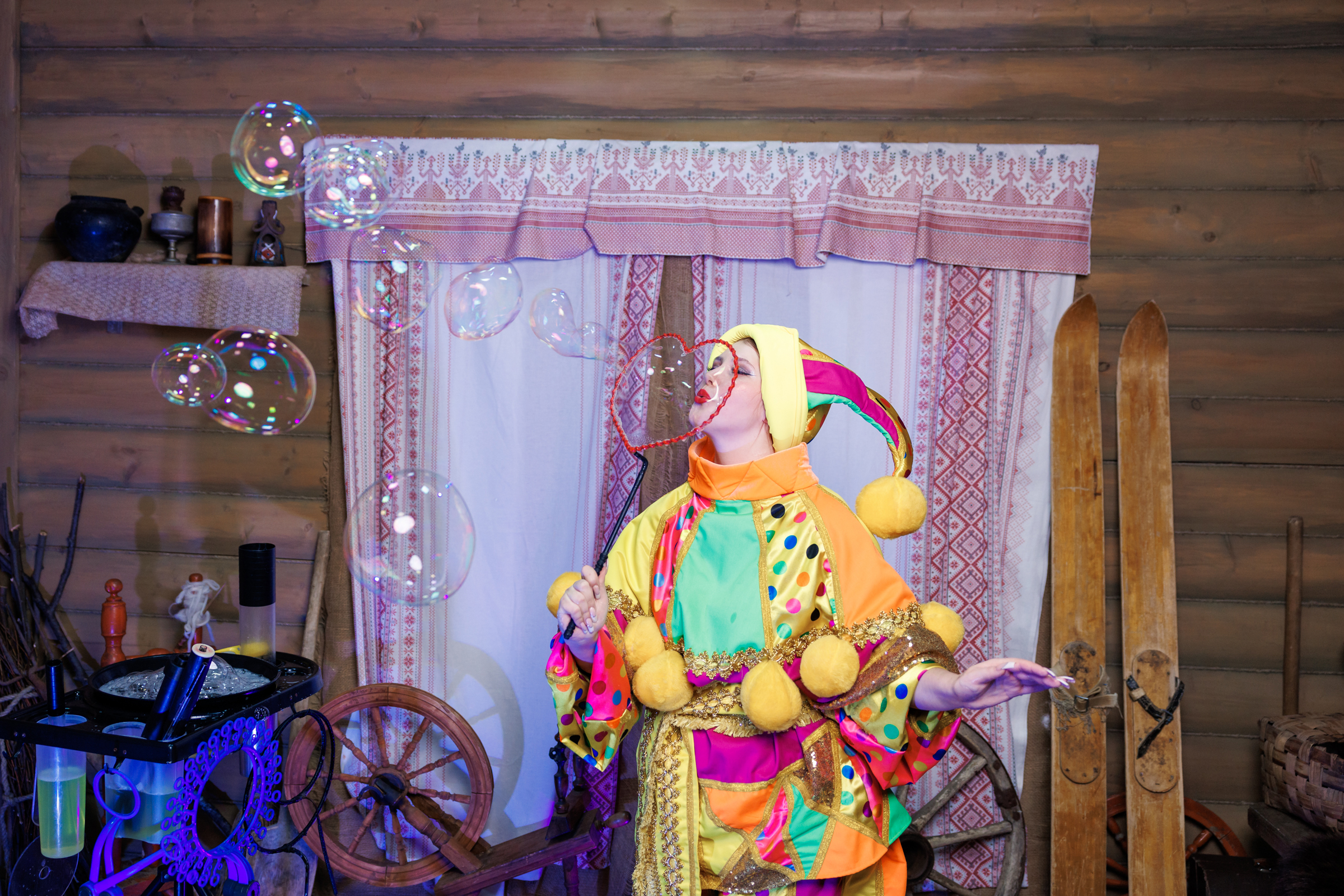 «Шоу мыльных пузырей»