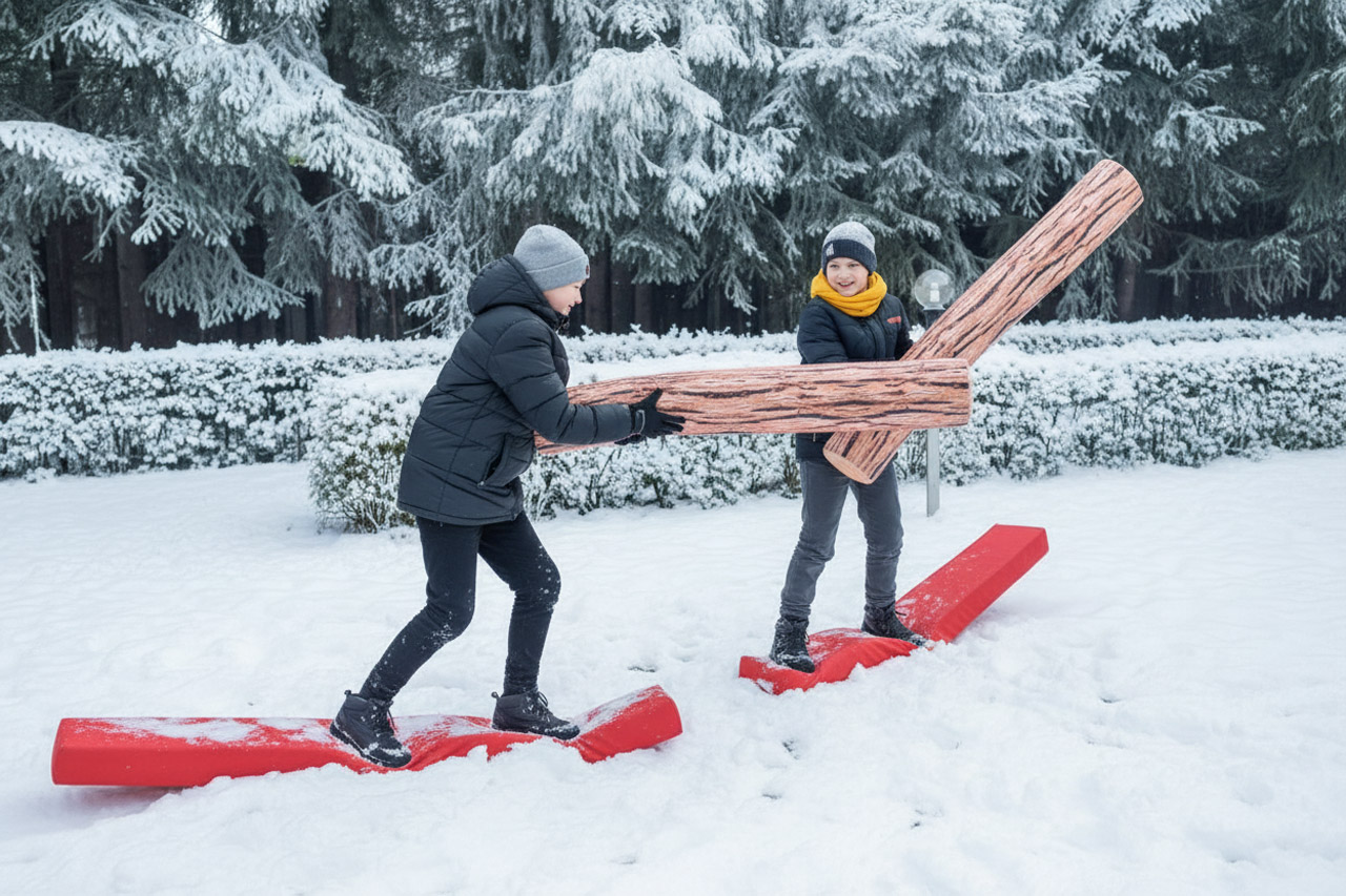 Бой бревнами